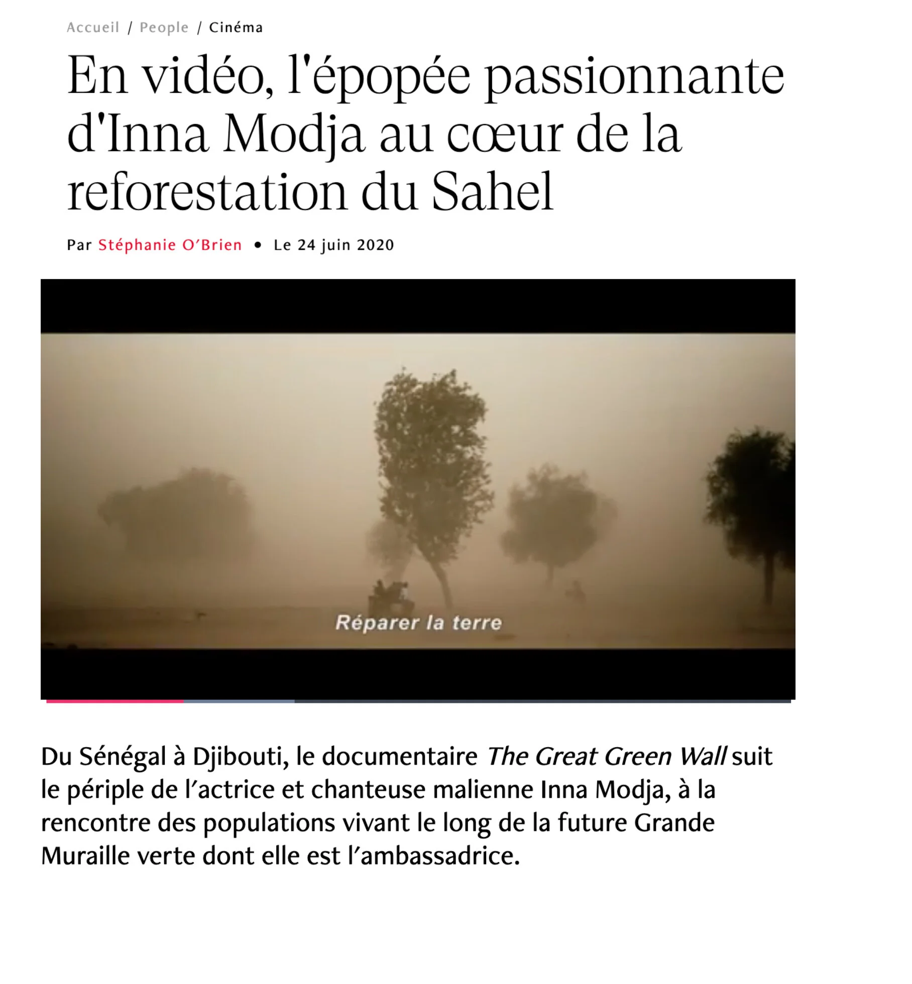 Madame Figaro Magazine, FrancePortrait - June 2020